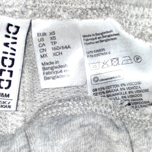 🎈$5 add on. H&M Divided grey jogger shorts. - Picture 2 of 2